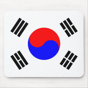 Flag of South Korea Mouse Pad