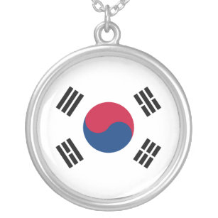 Flag of South Korea Necklace