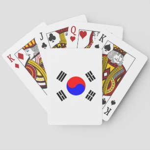 Flag of South Korea Playing Cards
