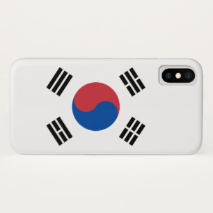 Flag of South Korea (ROK) iPhone X Case