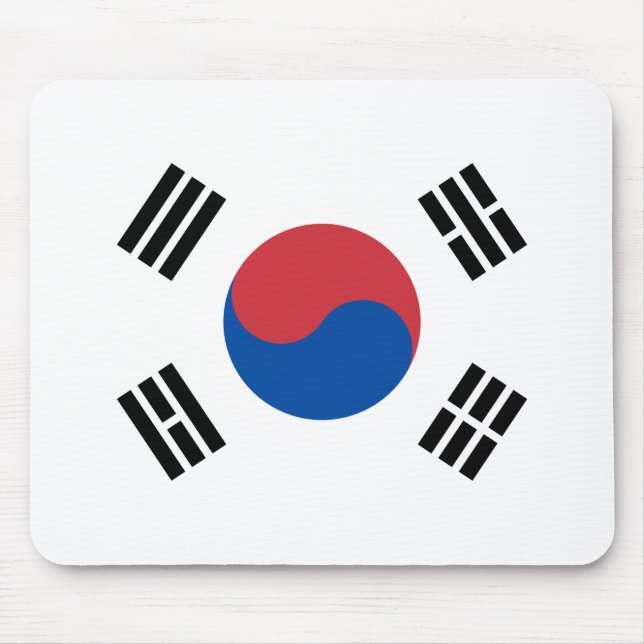 Flag of South Korea (ROK) Mouse Pad (Front)