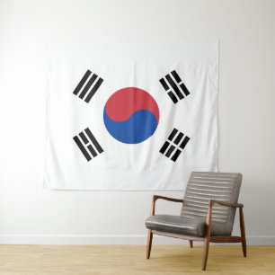Flag of South Korea Tapestry