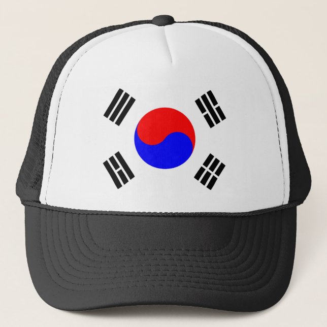 Flag of South Korea Trucker Hat (Front)
