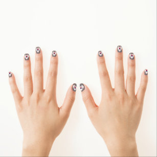 Korea Flag Nail Art Nail Wraps Zazzle Com Au