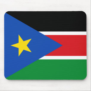 Flag of South Sudan (Africa) Mouse Pad