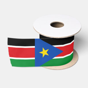 Flag of South Sudan (Africa) Satin Ribbon