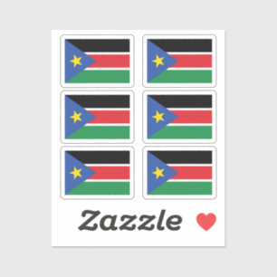 Flag of South Sudan Collection pack of 6