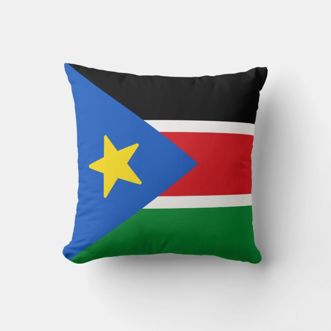 Flag of South Sudan Cushion (Front)