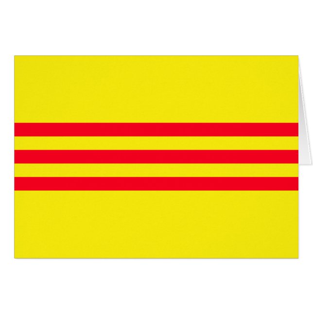 Flag of South Vietnam (Front Horizontal)