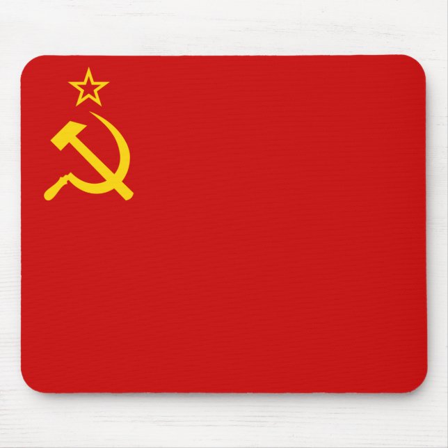 Flag of Soviet Union Mouse Pad (Front)