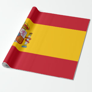 Flag of Spain - Bandera de Espana Wrapping Paper