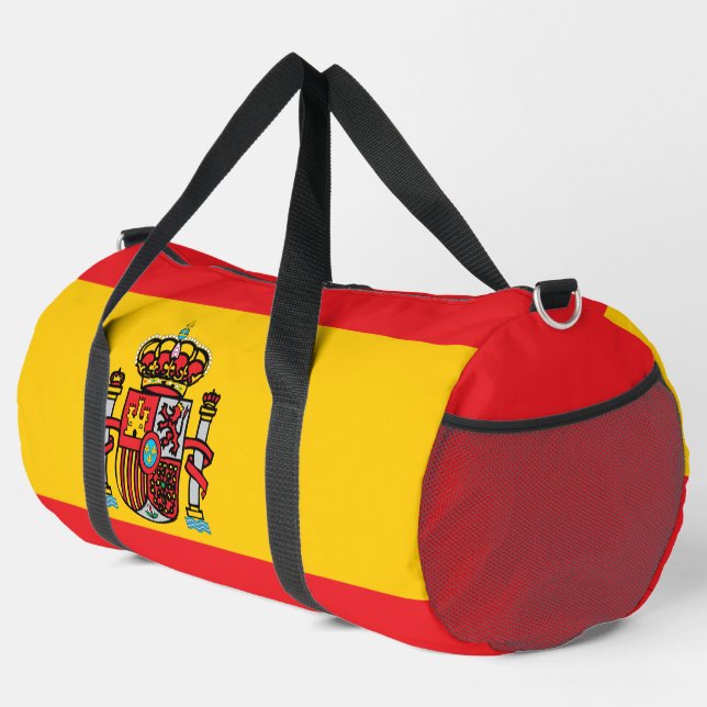 Flag of Spain Duffle Bag (Right Corner)