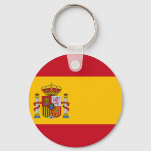 Flag of Spain Key Ring