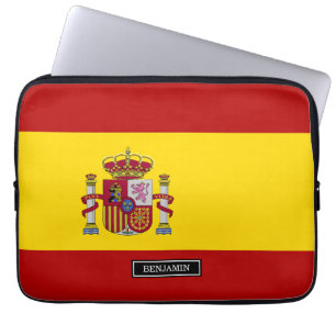 Flag of Spain Laptop Sleeve