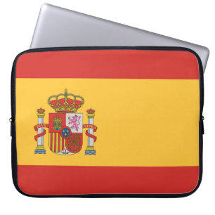Flag of Spain Laptop Sleeve