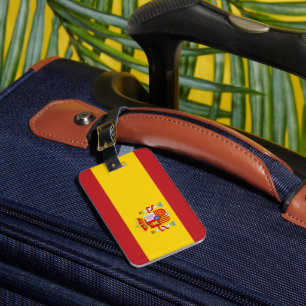 Flag of Spain Luggage Tag