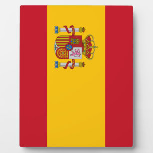 Flag of Spain Plaque