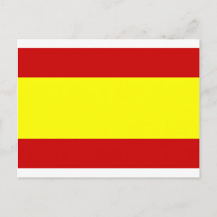 Flag of Spain Postcard