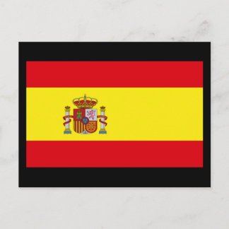 Flag of Spain Postcard