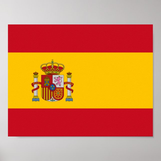 Flag of Spain Poster (Front)