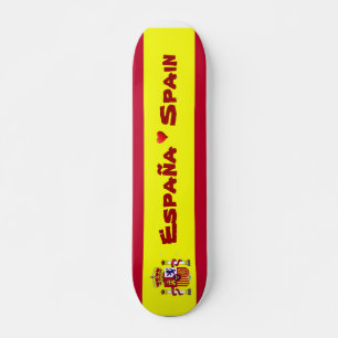 Flag of Spain Skateboard