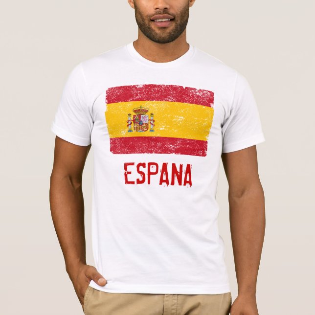 Flag of Spain T-Shirt (Front)