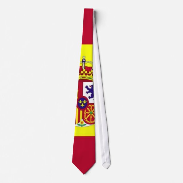 Flag of Spain Tie (Front)