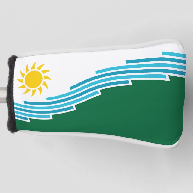Flag of Spokane, Washington Golf Head Cover (Front)