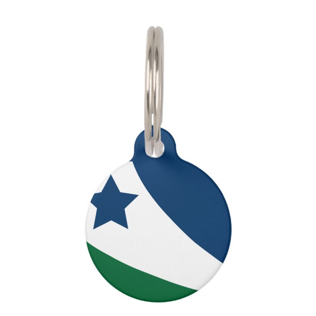 Flag of Spring Hill, Tennessee Pet Tag (Front)