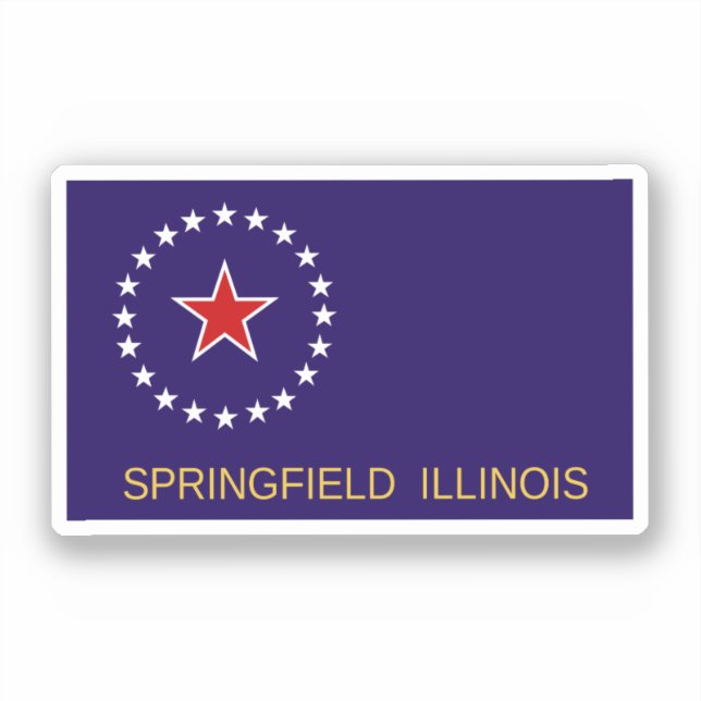 Flag of Springfield, Illinois (Front)