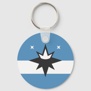 Flag of Springfield, Missouri Key Ring