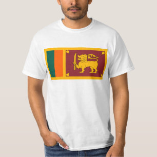 Flag of Sri Lanka (ශ්රී ලංකාවේ ජාතික කොඩිය) T-Shirt