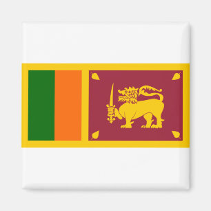 Flag of Sri Lanka Magnet