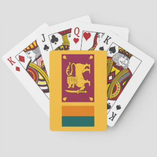 Flag of Sri Lanka Playing Cards