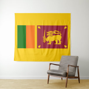 Flag of Sri Lanka Tapestry