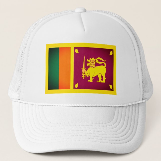 Flag of Sri Lanka Trucker Hat (Front)