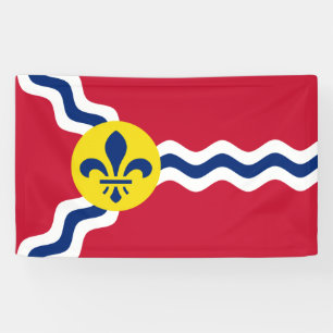 Flag of St Louis (Missouri) Banner