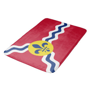 Flag of St Louis (Missouri) Bath Mat