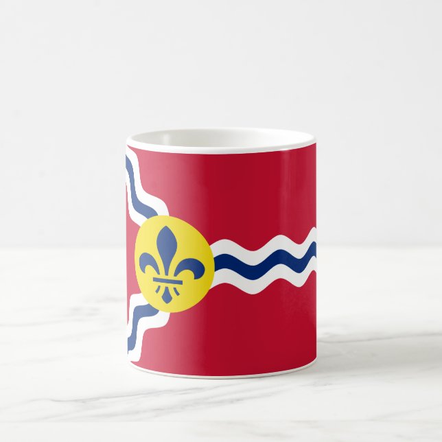 Flag of St Louis (Missouri) Coffee Mug (Center)