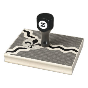 Flag of St. Louis, Missouri Rubber Stamp