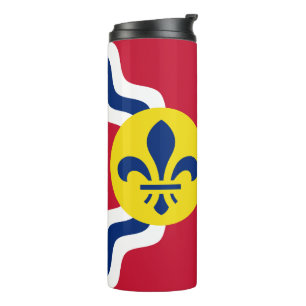 Flag of St. Louis, Missouri Thermal Tumbler