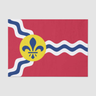 Flag of St. Louis, Missouri Tissue Paper