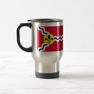 Flag of St. Louis, Missouri Travel Mug