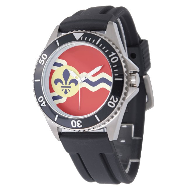 Flag of St. Louis, Missouri Watch (Angled)