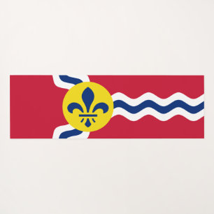 Flag of St Louis (Missouri) Yoga Mat