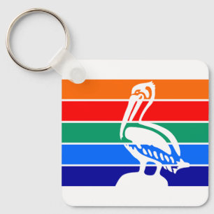 Flag of St. Petersburg, Florida Key Ring