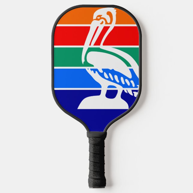 Flag of St. Petersburg, Florida Pickleball Paddle (Front)