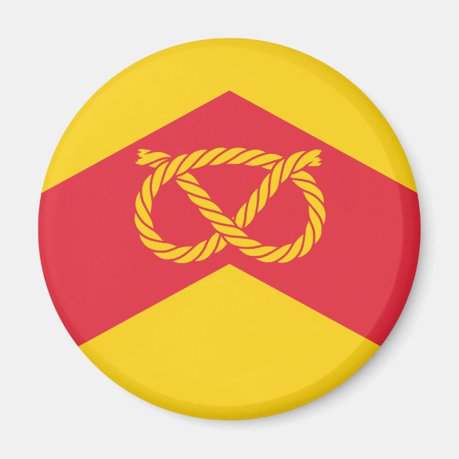 Flag of Staffordshire Magnet (Front)