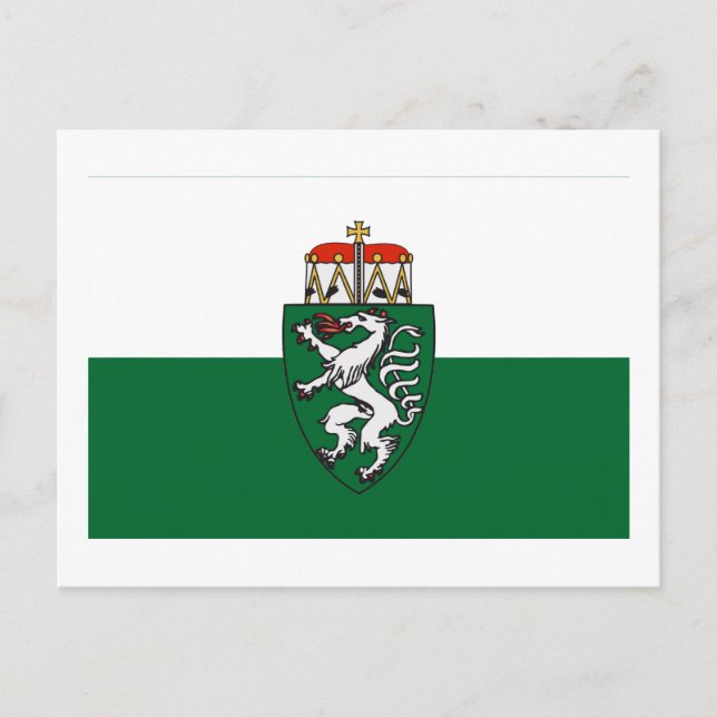 Flag of Styria, Austria Postcard (Front)
