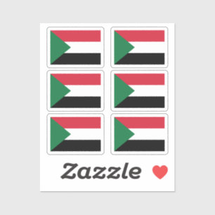Flag of Sudan Collection pack of 6